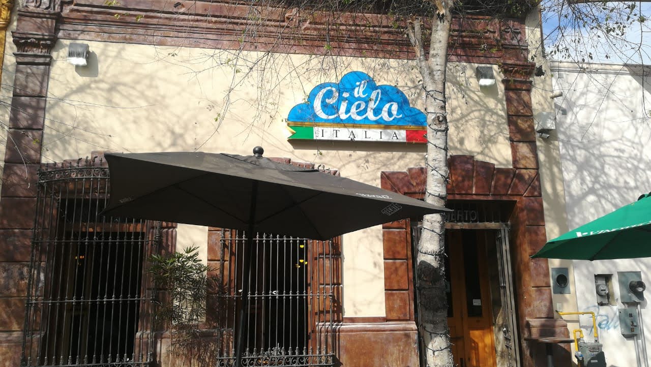 Fachada de IL CIELO ITALIA en Barrio Antiguo, Monterrey